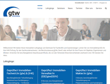 Tablet Screenshot of gtw.de
